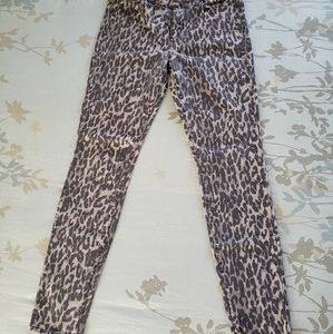 Size 31 Else Animal Print Skinny Jeans